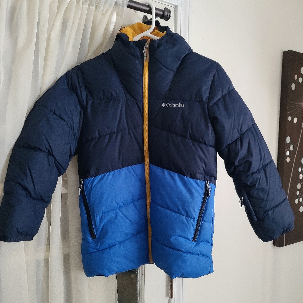 Boys Columbia Winter Jacket Sz M 10/12